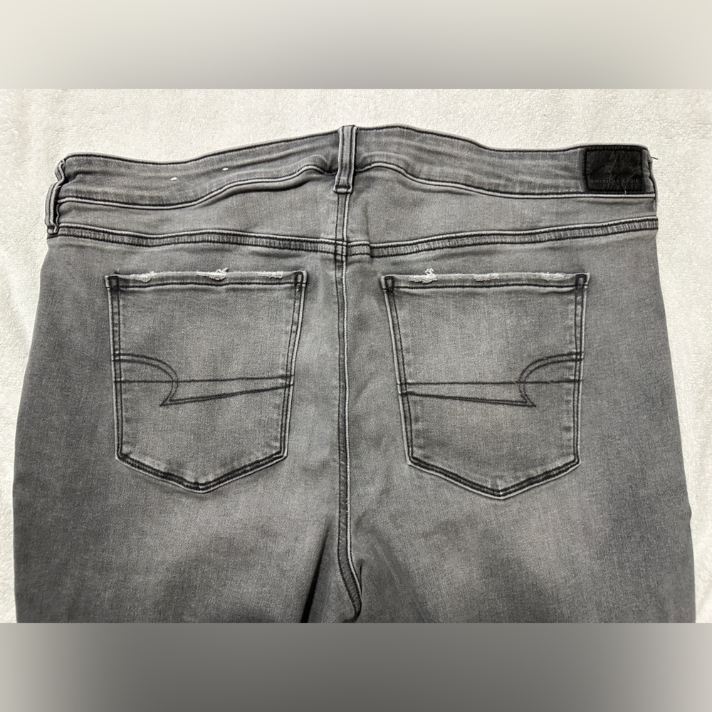American Eagle women’s size 20 grey jegging - Picture 6 of 14
